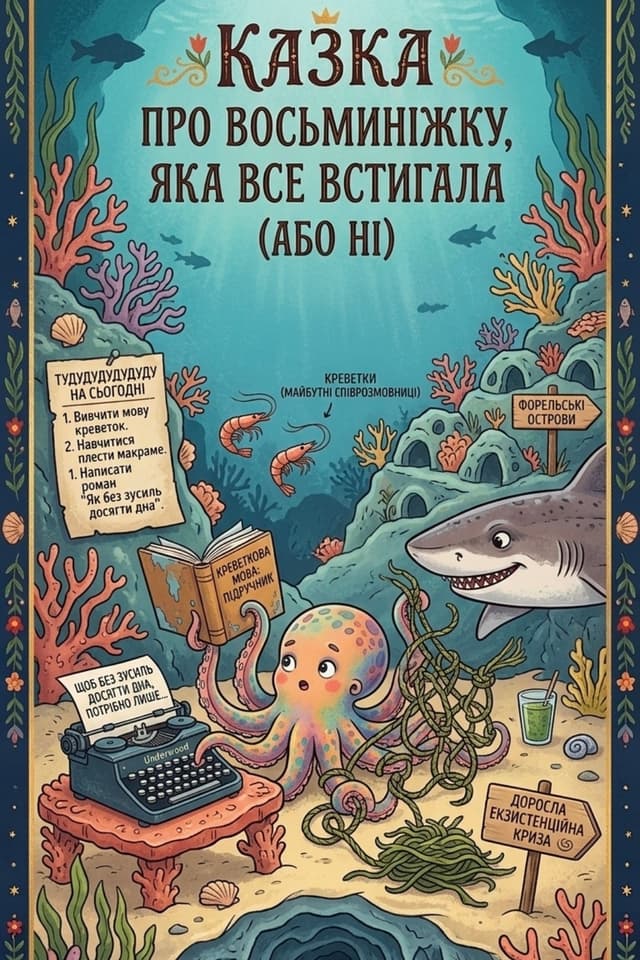 Казка про восьминіжку, яка все встигала (або ні)
