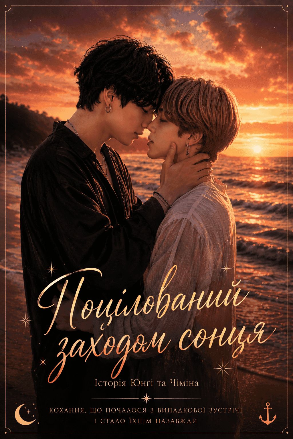 Поцілований заходом сонця.