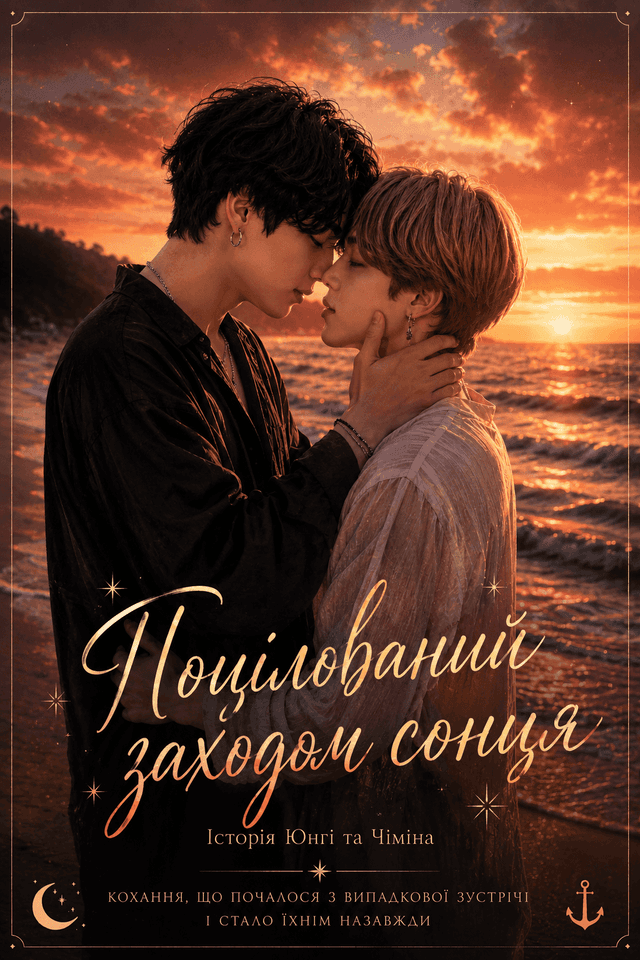 Поцілований заходом сонця.